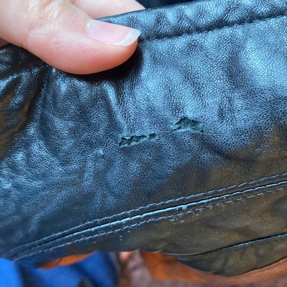 Black Women’s Wilson’s Leather Jacket Size Medium - Picture 9 of 9